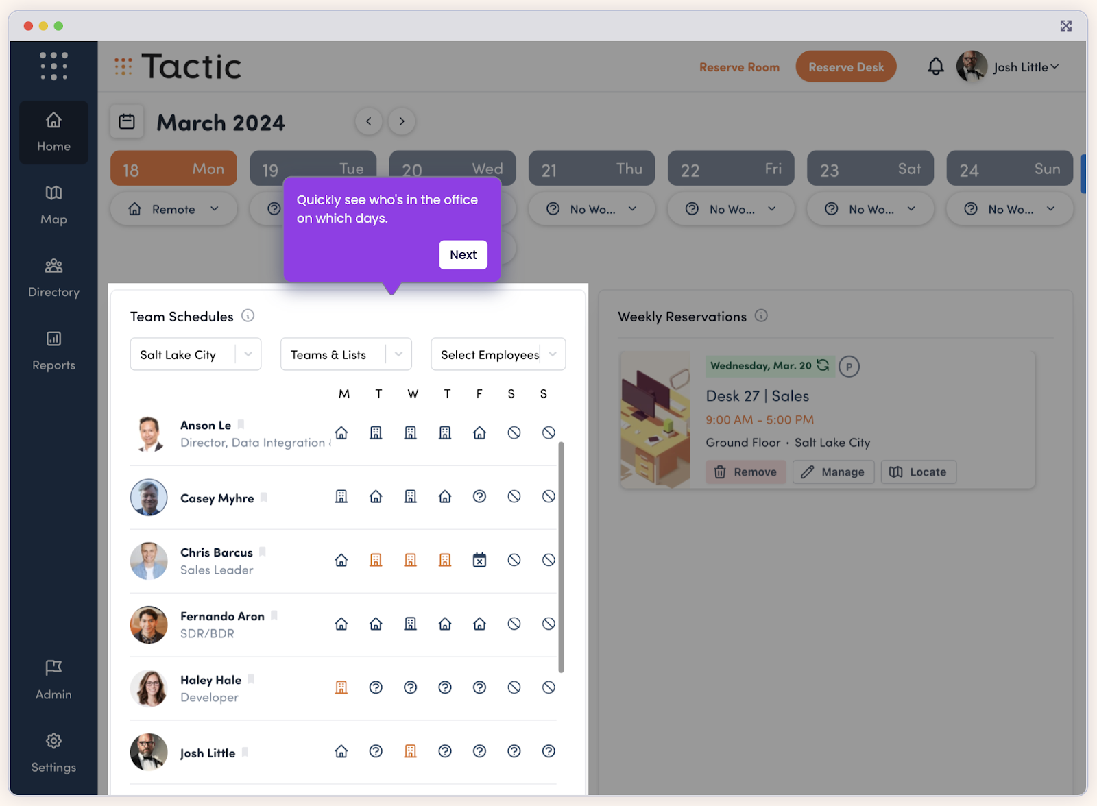 Hybrid Office Space: Tactic Solution