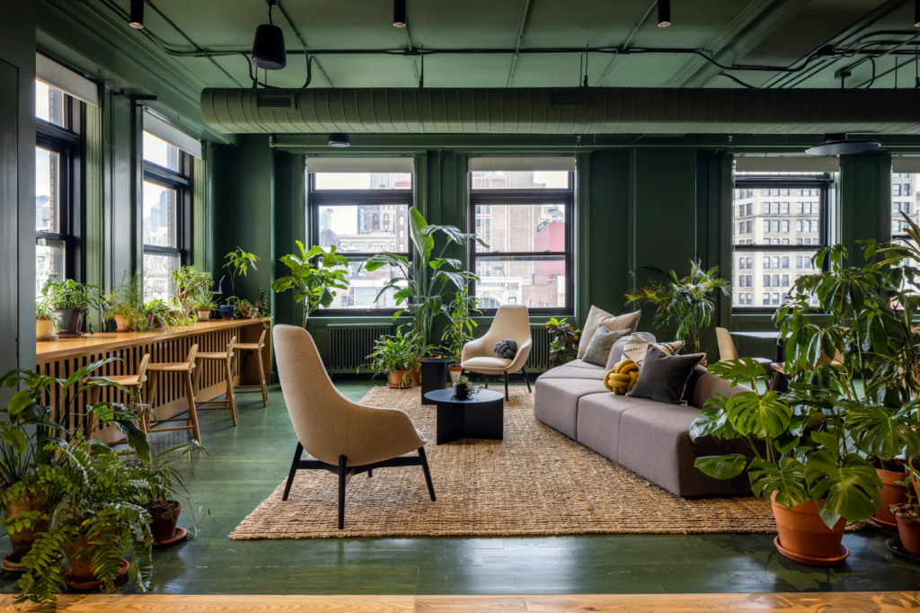 Hybrid Office Space: NBBJ Example